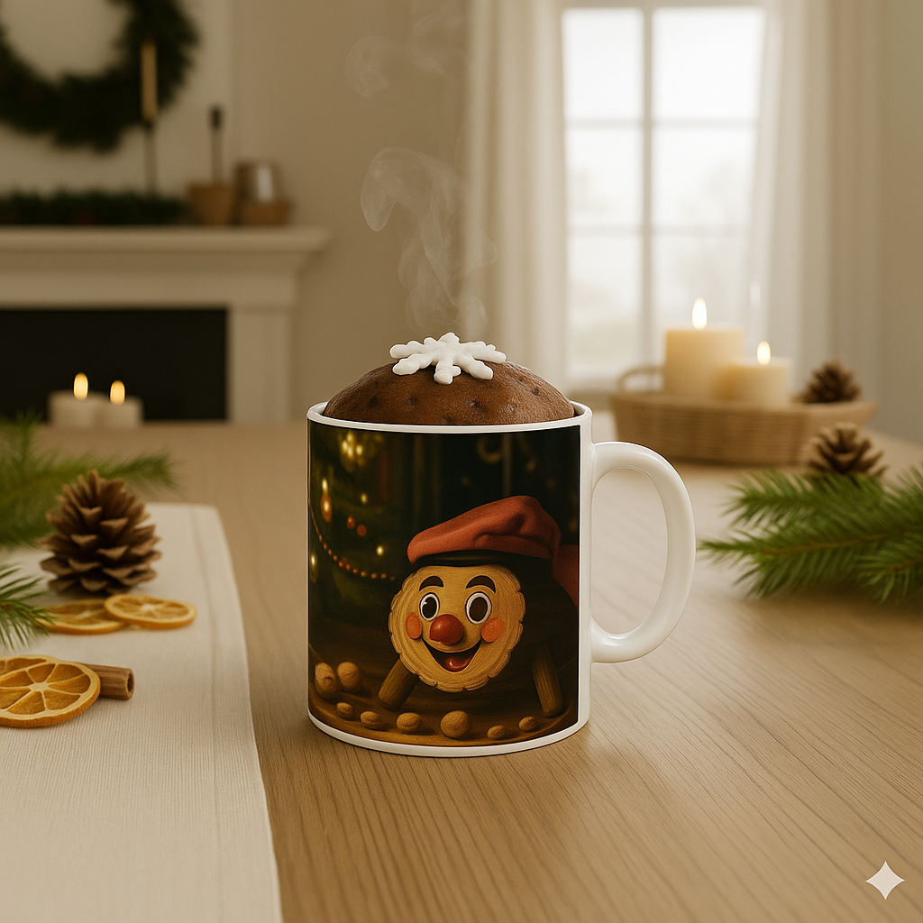 Mug et sa préparation pour mug cake - Tio de Nadal