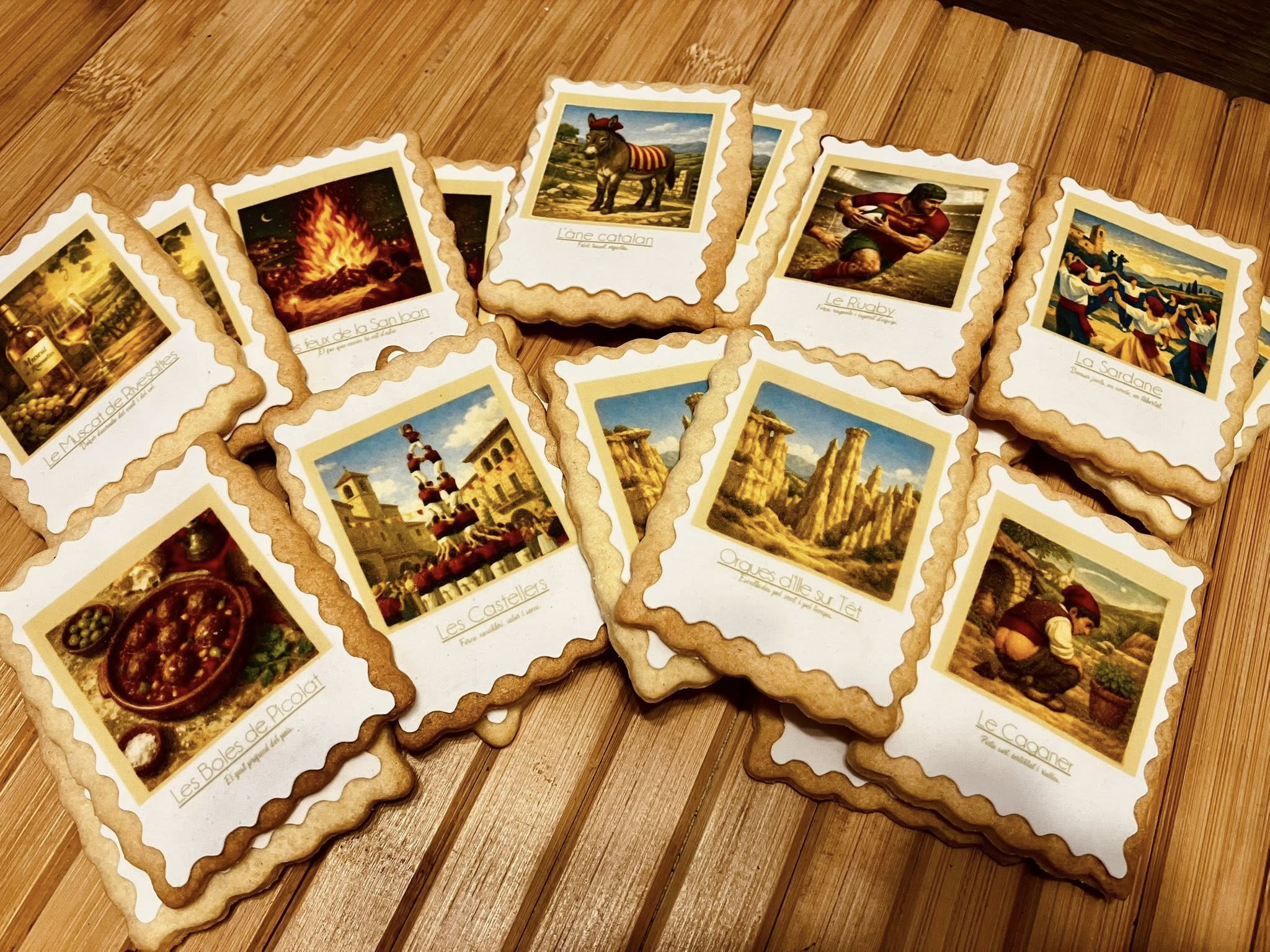 Memory gourmand Catalan - Biscuit sablé