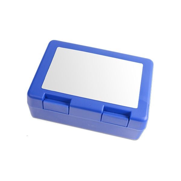 Boite à gouter personnalisée (couleur bleu)