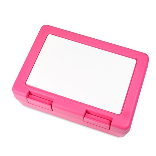 Boite à gouter personnalisée (couleur rose)