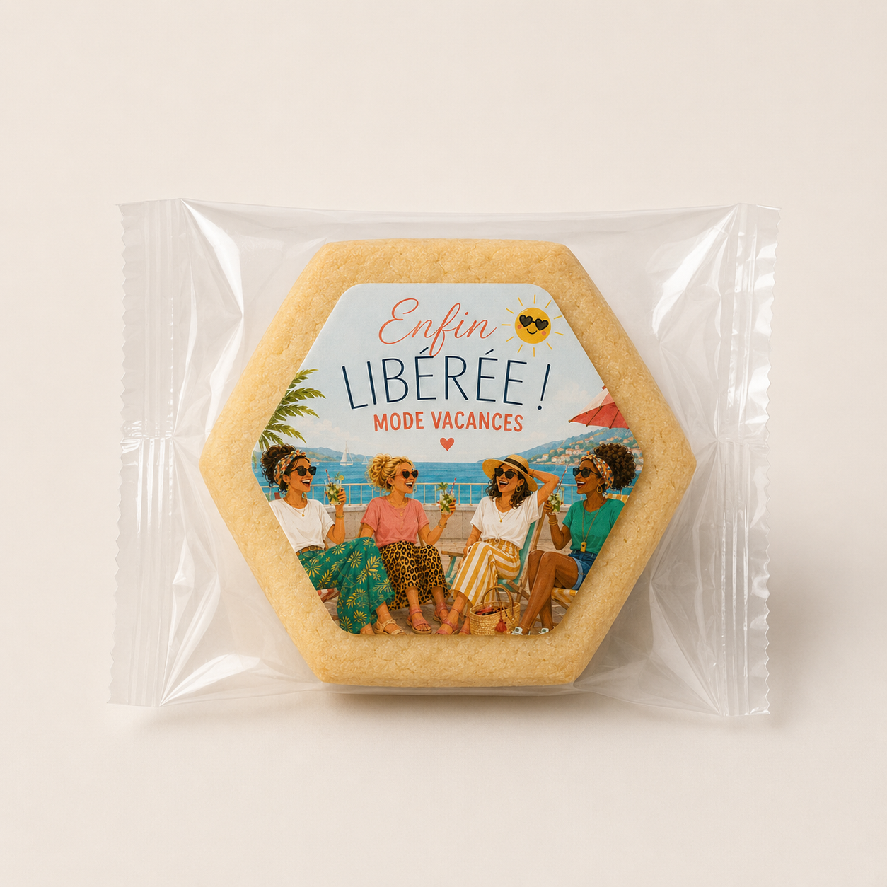 Biscuits "Enfin libérée !"