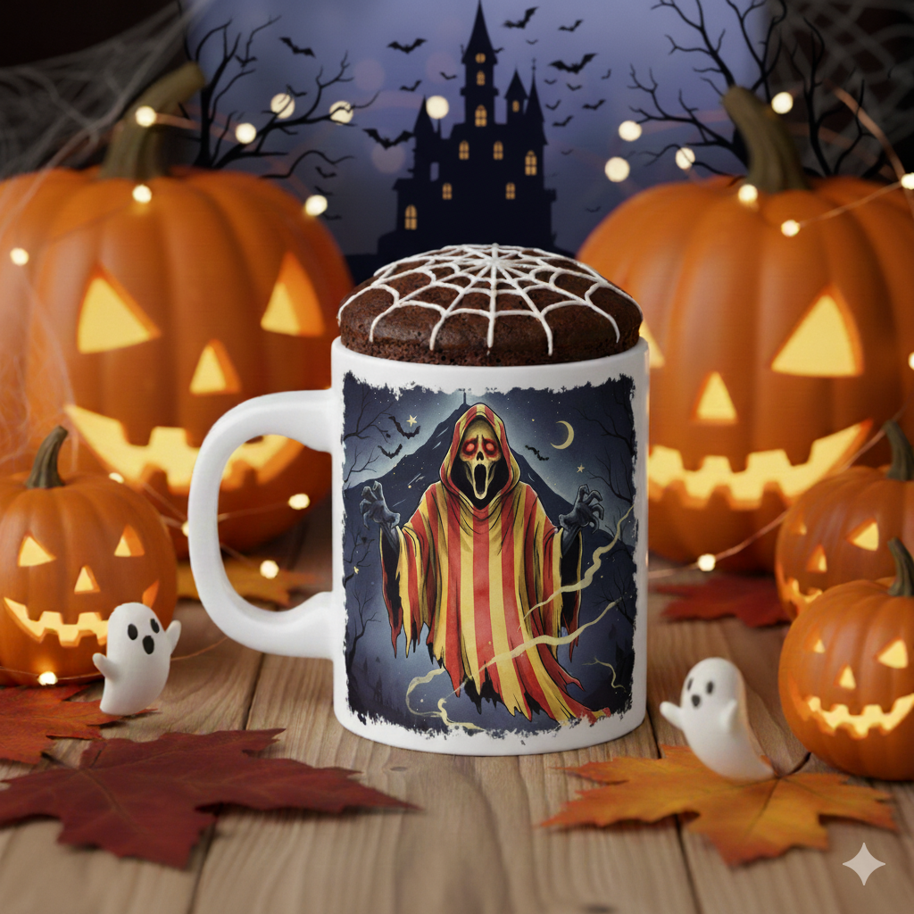 Mug et sa préparation pour mug cake - Collection Halloween